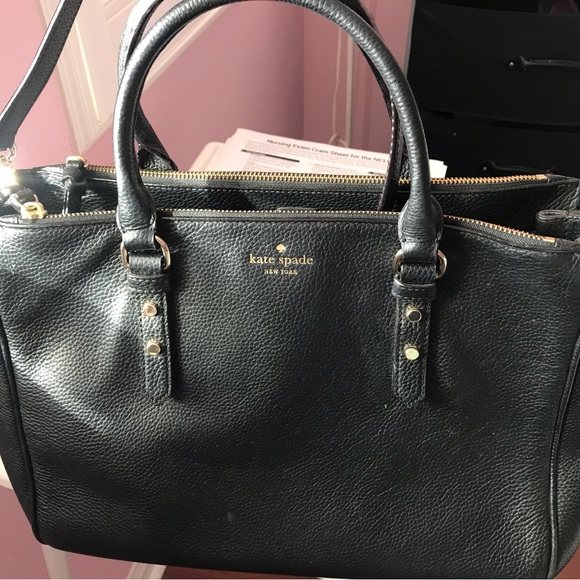 Kate Spade, black genuine cow’s leather - Picture 2 of 5